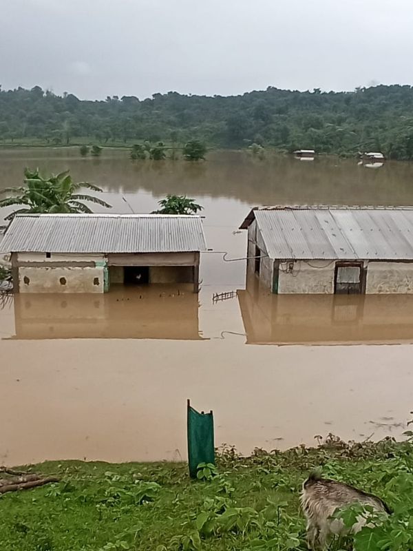 Water Level Receding in Guwahati